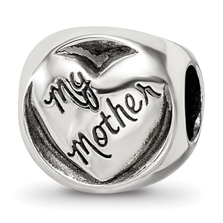 Sterling Silver Reflections My Mother My Friend Trilogy Bead