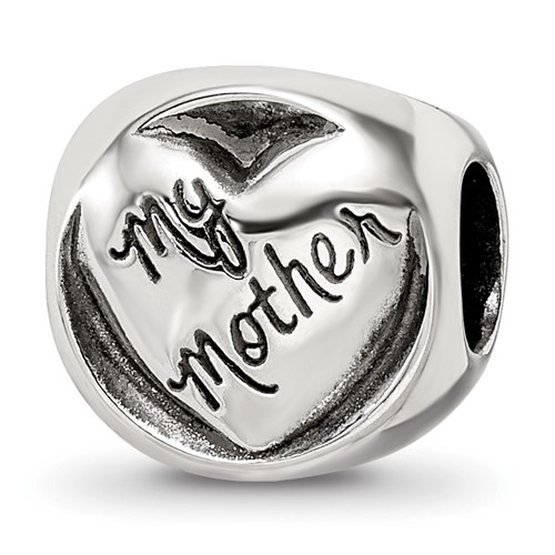 Sterling Silver Reflections My Mother My Friend Trilogy Bead