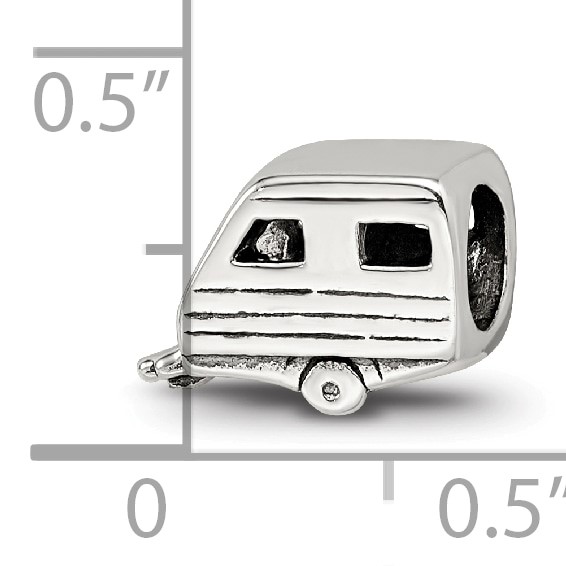 Sterling Silver Reflections Trailer Bead