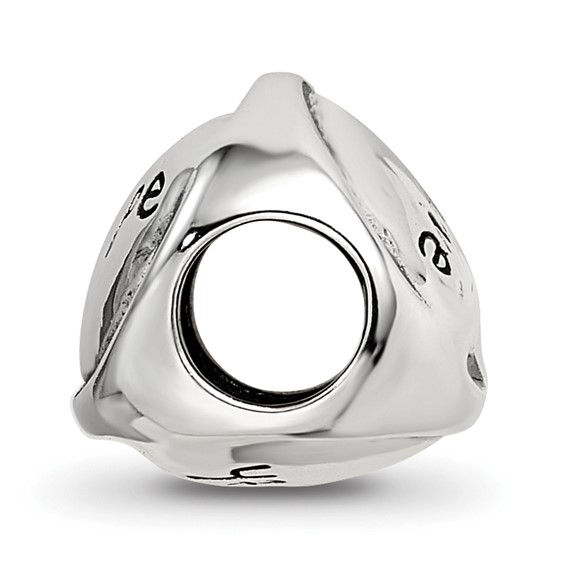 Sterling Silver Reflections Faith Hope Love Trilogy Bead
