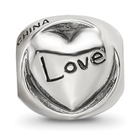 Sterling Silver Reflections Faith Hope Love Trilogy Bead view 3