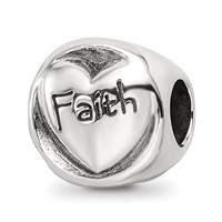 Sterling Silver Reflections Faith Hope Love Trilogy Bead view 4