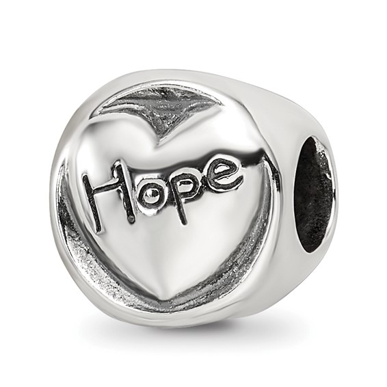 Sterling Silver Reflections Faith Hope Love Trilogy Bead