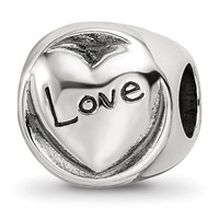 Sterling Silver Reflections Faith Hope Love Trilogy Bead view 1