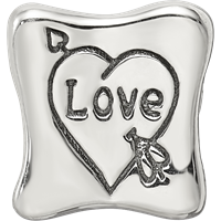 Sterling Silver Reflections Love Marriage Family Trilogy Bead view 4