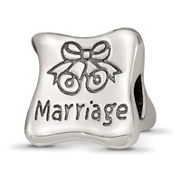 Sterling Silver Reflections Love Marriage Family Trilogy Bead view 5