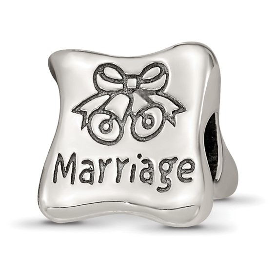 Sterling Silver Reflections Love Marriage Family Trilogy Bead