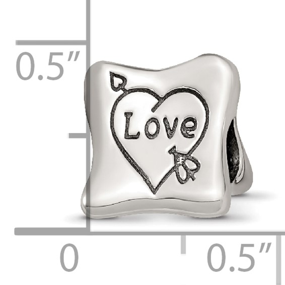 Sterling Silver Reflections Love Marriage Family Trilogy Bead