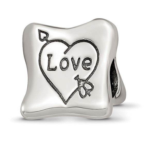 Sterling Silver Reflections Love Marriage Family Trilogy Bead