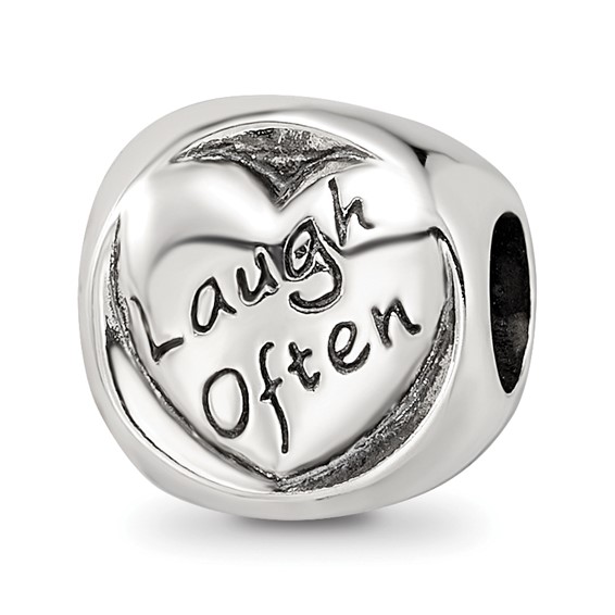 Sterling Silver Reflections Live Simply Trilogy Bead