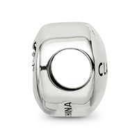 Sterling Silver Reflections June Crystal Clarity Heart Bead view 2