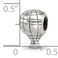 Sterling Silver Reflections Hot Air Balloon Bead view 4