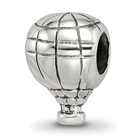 Sterling Silver Reflections Hot Air Balloon Bead view 1