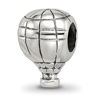 Sterling Silver Reflections Hot Air Balloon Bead