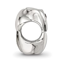 Sterling Silver Reflections Pink Crystals Mom Bead view 2