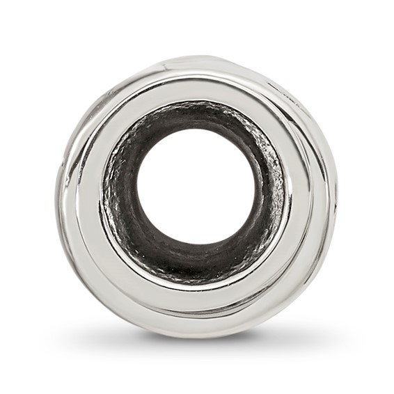 Sterling Silver Reflections Crystals Spinner Grandmother Bead