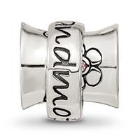 Sterling Silver Reflections Crystals Spinner Grandmother Bead view 4