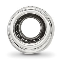 Sterling Silver Reflections Crystals Spinner Daughter Bead view 2