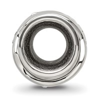 Sterling Silver Reflections Crystals I Love You Spinner Bead view 2