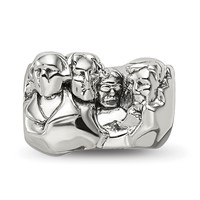 Sterling Silver Reflections Mount Rushmore Bead view 5