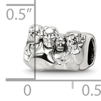Sterling Silver Reflections Mount Rushmore Bead view 4
