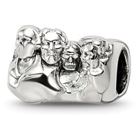 Sterling Silver Reflections Mount Rushmore Bead view 1