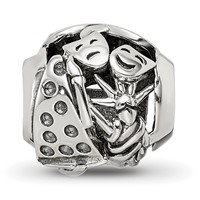 Sterling Silver Reflections Crystals New York Collage Bead view 3