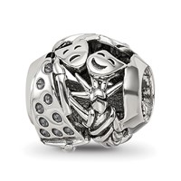 Sterling Silver Reflections Crystals New York Collage Bead view 1