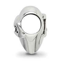 Sterling Silver Reflections Crystals Sweet 16 Heart Bead view 2