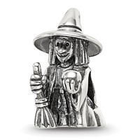 Sterling Silver Reflections Witch Bead view 1