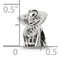 Sterling Silver Reflections Vampire Bead view 4