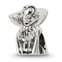 Sterling Silver Reflections Vampire Bead view 1