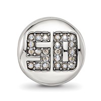 Sterling Silver Reflections Crystals Fantastic 50 Bead view 3