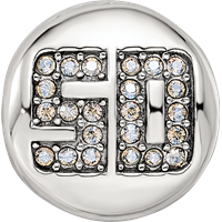 Sterling Silver Reflections Crystals Fantastic 50 Bead view 4