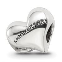 Sterling Silver Reflections Crystals 5th Anniversary Bead view 5