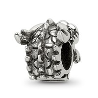 Sterling Silver Reflections Crystal Chinese New Year Dragon Bead view 5