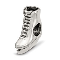 Sterling Silver Reflections Ice Skate Bead view 1