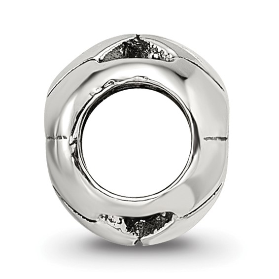 Sterling Silver Reflections Soccer Ball Bead