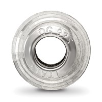 Sterling Silver Reflections Diamond Cut Bead view 2