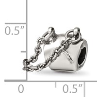 Sterling Silver Reflections Handbag Bead view 4