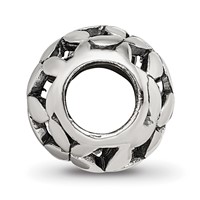 Sterling Silver Reflections Flower of Life Bead view 2