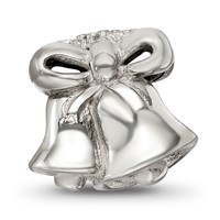 Sterling Silver Reflections Christmas Bells Bead view 4
