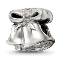 Sterling Silver Reflections Christmas Bells Bead view 1