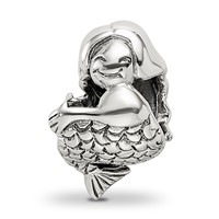 Sterling Silver Reflections Mermaid Bead view 4