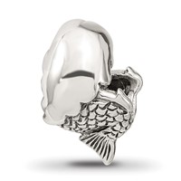 Sterling Silver Reflections Mermaid Bead view 5