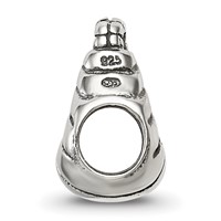 Sterling Silver Reflections Striped Handbag Bead view 2