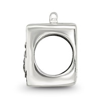 Sterling Silver Reflections Boombox Bead view 2
