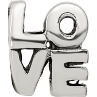 Sterling Silver Reflections Love Bead view 4