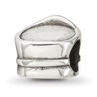 Sterling Silver Reflections Nurse Hat Bead view 3