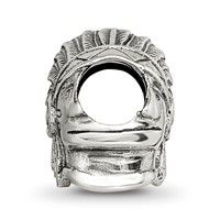 Sterling Silver Reflections Chief Bead view 2